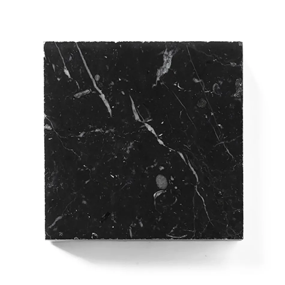 Mesa de jantar redonda em vitrocerâmica e metal Made in Italy - Alfero Viadurini