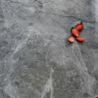 Mesa de Jantar Redonda Moderna em Cerâmica, Mármore e Efeito Metal - Jarvis Viadurini