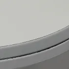 Mesa de jantar redonda de design clássico Oliva Viadurini