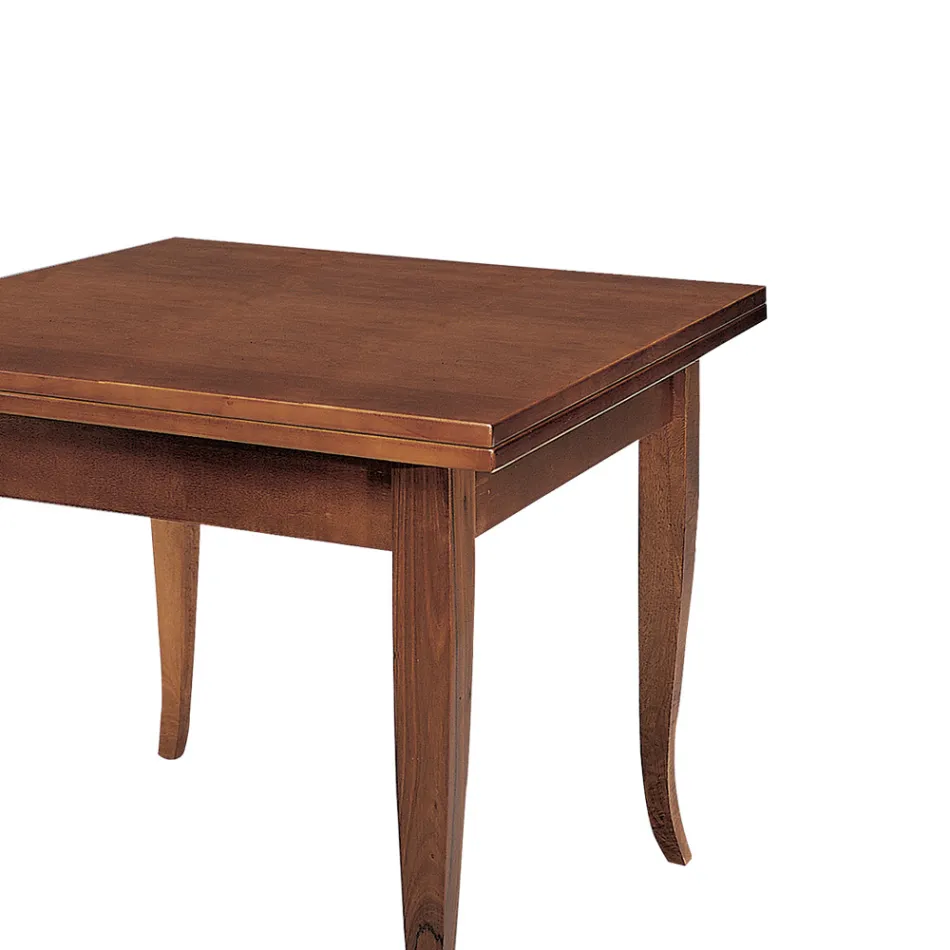 Mesa da sala extensível até 200 cm Fabricado na Itália - Panas Viadurini