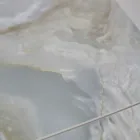 Mesa extensível da sala com tampo em formato de barril em cerâmica fabricada na Itália - Vidros Viadurini