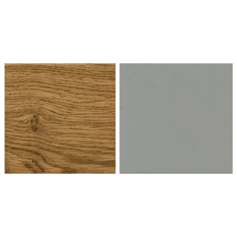 Mesa de Sala com Tampo e Base de Madeira Made in Italy - Leilão Viadurini