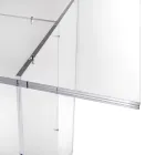 Mesa Selenia com design minimalista em plexiglass transparente, fabricada na Itália. Viadurini