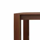 Mesa de design extensível até 260cm em jacarandá Viadurini