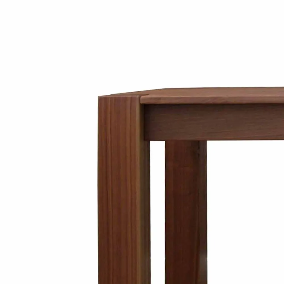 Mesa de design extensível até 260cm em jacarandá Viadurini