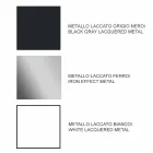 Mesa Extensível Design Até 294 cm em Madeira e Metal Made in Italy - Nuzzo Viadurini