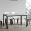 Mesa Design com Tampo de Madeira Extensível até 440 cm Fabricado na Itália - Foxy