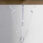 Mesa de design em madeira de abeto e plexiglass feita na Itália, Castro Viadurini