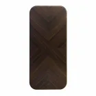 Tabela de design moderno de madeira artesanal em madeira de Itália Viadurini