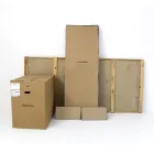 Mesa Fixa com Base em Aço e Tampo em Cerâmica Fabricada na Itália - Calças Viadurini