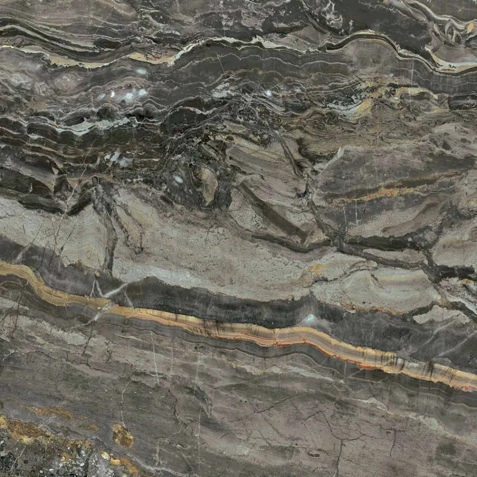 Mesa Fixa com Tampo em Barril em Cerâmica Made in Italy - Settimmio Viadurini