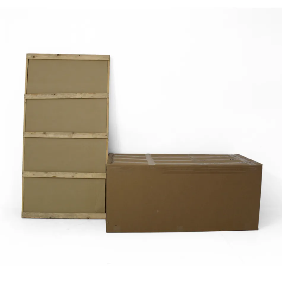 Mesa de Jantar Fixa em Cerâmica Emperador Polida Fabricada na Itália - Norte Viadurini