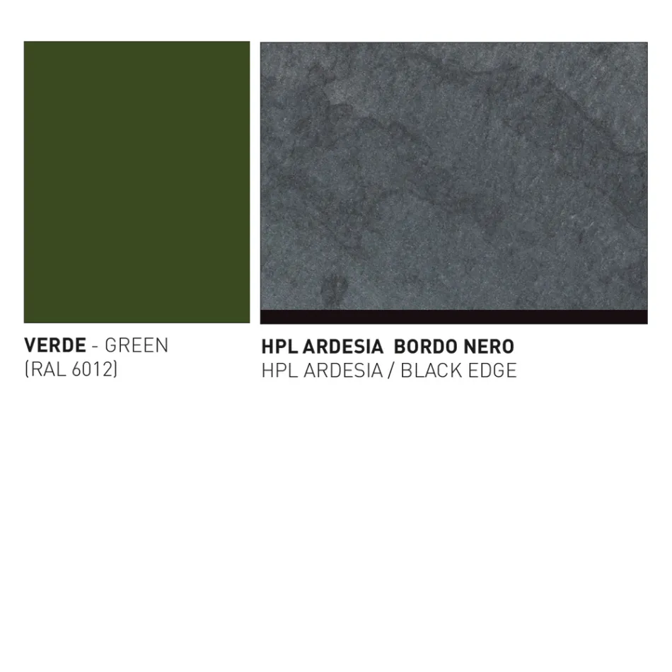 Mesa de jardim com assento de alumínio Made in Italy - Plinto by Varaschin Viadurini