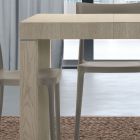 Mesa de madeira laminada extensível até 470 cm Fabricado na Itália – Gordito Viadurini