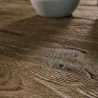 Mesa de madeira maciça de design feita na Itália Zerba Viadurini