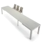 Mesa extensível de melamina de madeira até 470 cm Fabricado na Itália – Gordito Viadurini