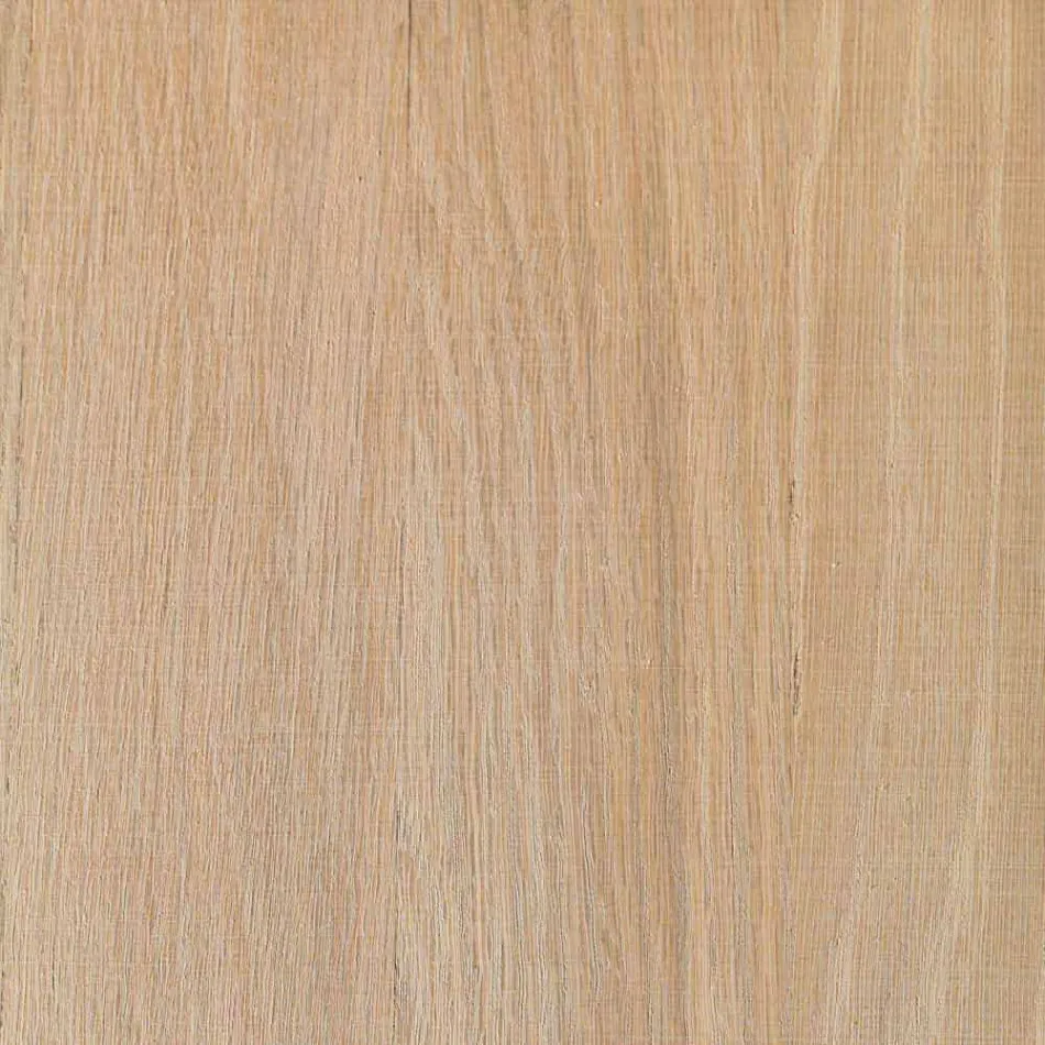 Mesa de carvalho moderna com nós made in Italy Zerba Viadurini