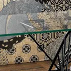 Mesa de vidro temperado de design moderno feita na Itália, Mitia Viadurini