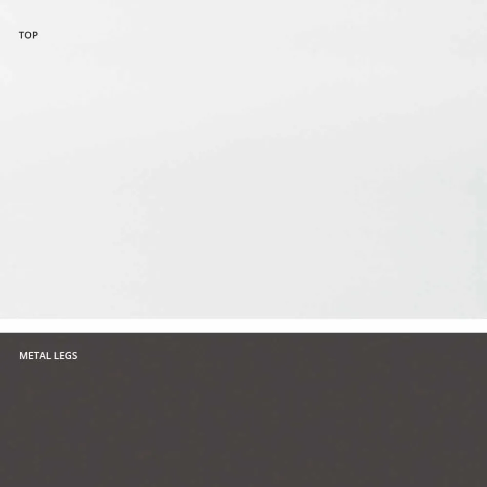 Mesa de vidro temperado de design moderno feita na Itália, Mitia Viadurini