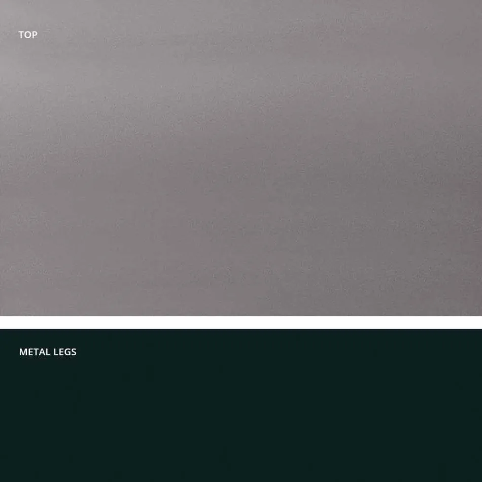 Mesa de vidro temperado de design moderno produzido na Itália, Clark Viadurini