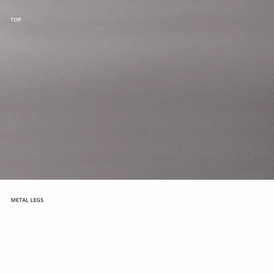 Mesa de vidro temperado de design moderno produzido na Itália, Clark Viadurini