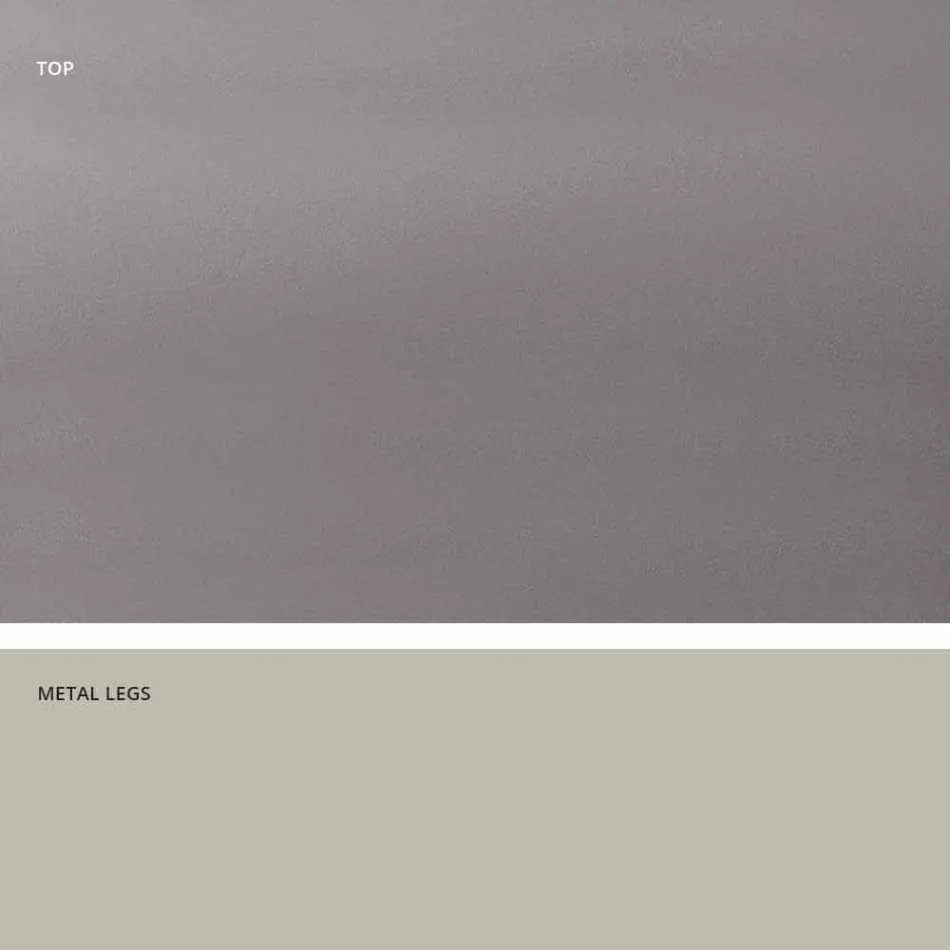 Mesa de vidro temperado de design moderno produzido na Itália, Clark Viadurini