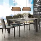 Mesa extensível de vitrocerâmica Terni até 240 cm Viadurini