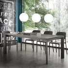 Mesa extensível de vitrocerâmica Terni até 240 cm Viadurini