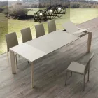 Mesa extensível de vitrocerâmica Terni até 240 cm Viadurini