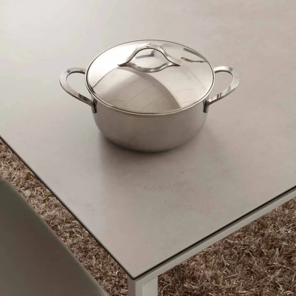 Mesa extensível de vitrocerâmica Terni até 240 cm Viadurini