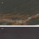 Mesa de cerâmica de vidro design moderno feita na Itália, Egisto Viadurini