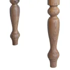 Mesa interna com tampo e pernas de carvalho fabricado na Itália - Geolier Viadurini