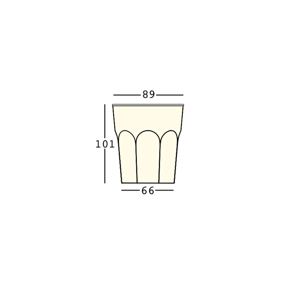 Mesa de luz Outdoor Design em Polietileno e HPL Fabricado na Itália - Pucca Viadurini