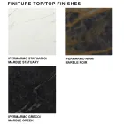 Mesa extensível moderna até 278 cm em cerâmica Made in Italy - Dálmata Viadurini