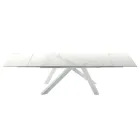 Mesa Extensível Moderna até 278 cm em Cerâmica Made in Italy - Settimmio Viadurini