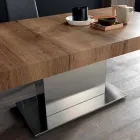 Mesa Extensível Moderna Até 480 cm em Madeira Made in Italy - Michael Viadurini