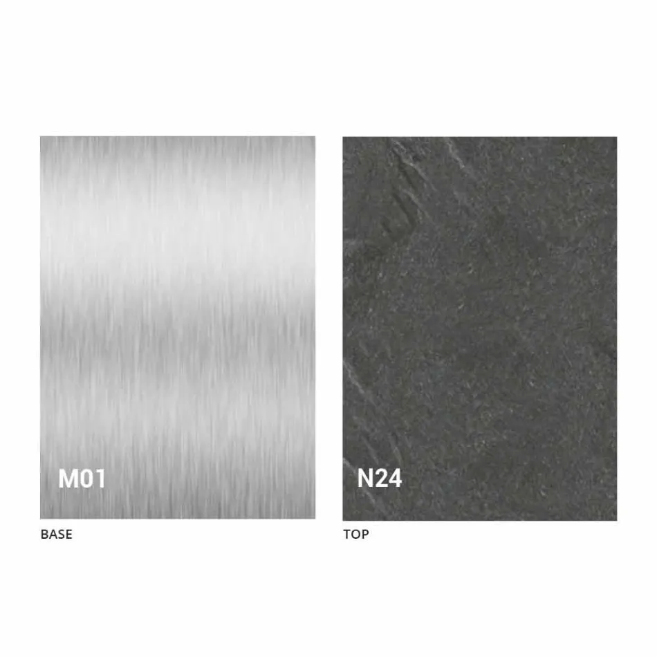 Mesa Extensível Moderna Até 480 cm em Madeira Made in Italy - Michael Viadurini