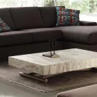 Mesa extensível ou mesa com piano em melamina Palau Viadurini