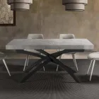Mesa da Sala de Jantar em Madeira Melamina Extensível até 280 cm - Lukas Viadurini