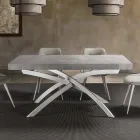 Mesa da Sala de Jantar em Madeira Melamina Extensível até 280 cm - Lukas Viadurini