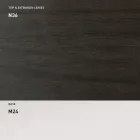 Mesa de Jantar Extensível 190 cm Metal e Madeira Made in Italy - Euclidiana Viadurini