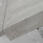 Mesa de jantar extensível até 255 cm em Plexiglass e Madeira Made in Italy - Francoise Viadurini