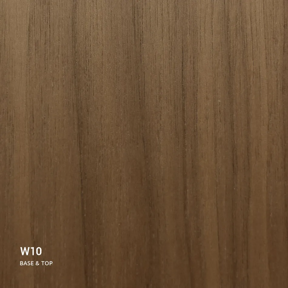 Mesa de Jantar Extensível até 170 cm em Madeira Folheada - Nutello Viadurini