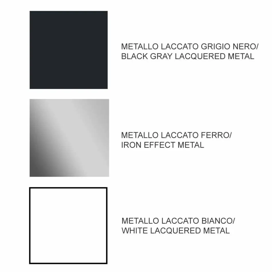 Mesa de Jantar Extensível Até 294 cm em Gres e Metal Made in Italy - Nuzzio Viadurini