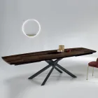 Mesa de Jantar Extensível até 300 cm em Carvalho Made in Italy - Antonino Viadurini