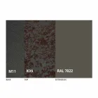 Mesa de jantar extensível Tampo de cerâmica até 2,8 m Fabricado na Itália - Paoluccio Viadurini