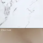 Mesa de Jantar de Jardim em Alumínio e Hpl ou Grés, Vários Acabamentos - Filomena Viadurini