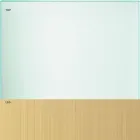 Mesa de Jantar em Vidro Transparente e Metal Várias Cores 5 Tamanhos - Aschio Viadurini