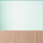 Mesa de Jantar em Vidro Transparente e Metal Várias Cores 5 Tamanhos - Aschio Viadurini