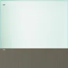 Mesa de Jantar em Vidro Transparente e Metal Várias Cores 5 Tamanhos - Aschio Viadurini